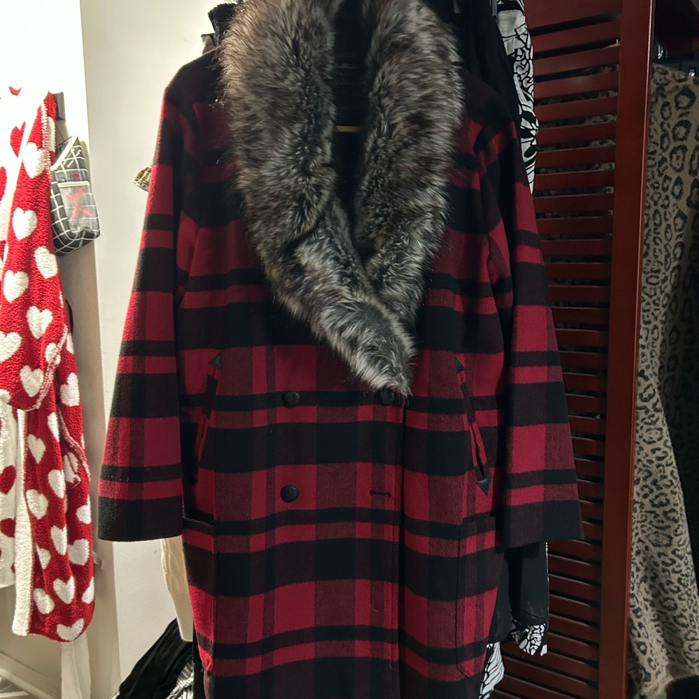 Eddie Bauer Pea Coat with Collar
